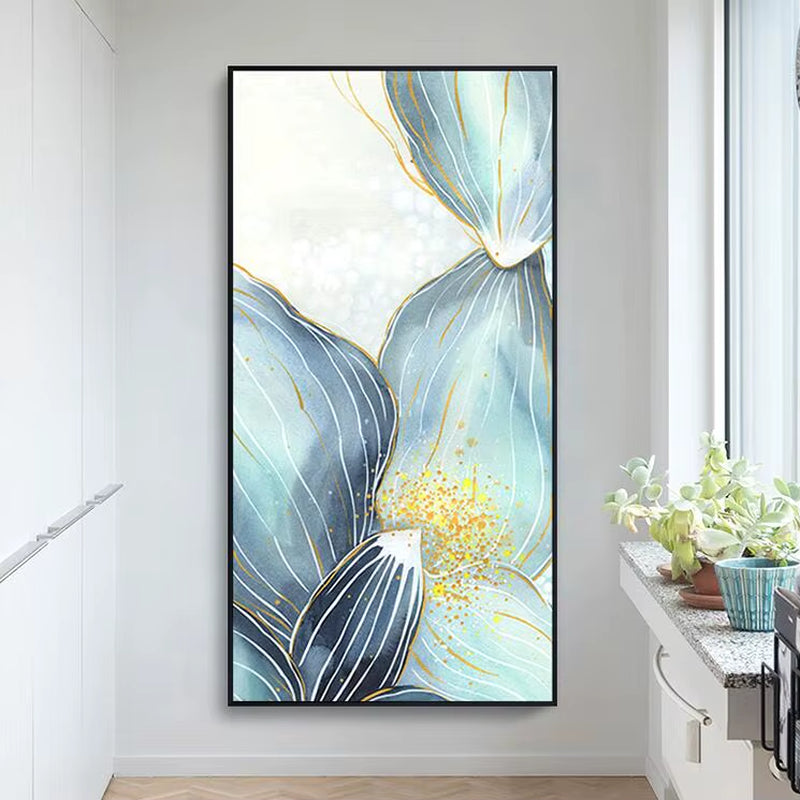 Large 5D Diy Daimond Painting Golden Plant Flowers Leaf 3D Diamond Mosaic Kit Full Rhinestone Love Picture Embroidery Diamant